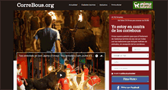 Desktop Screenshot of correbous.org